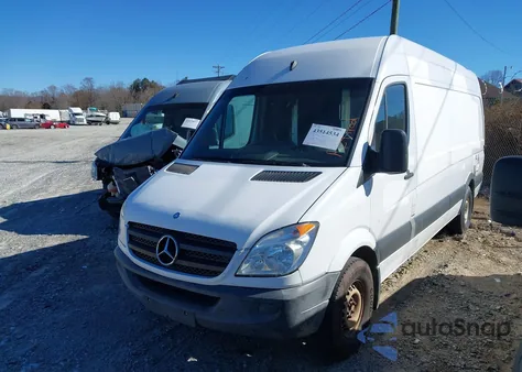 2012 Mercedes-Benz Sprinter 2500 High Roof from USA, damaged, VIN WD3PE8CB3C5611427